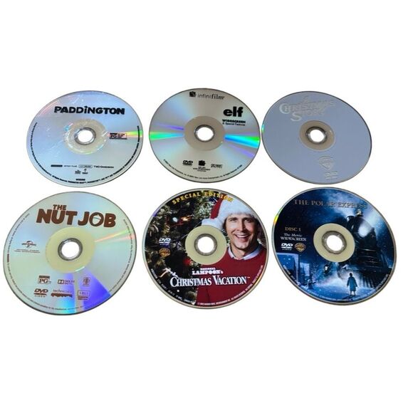 Lot Of 6 Kids/Christmas DVD’s - Picture 1 of 5
